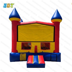 Casa de rebote Modular de tren para niños, parque infantil inflable al aire libre - Product Image 6