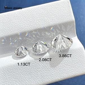 Diamante Sintético Cultivado en Laboratorio, Corte Portugués, Blanco, Certificado IGI, 3.86CT, E VVS2, Forma Redonda, CVD - Product Image 2