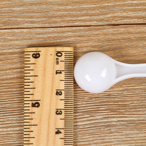 <strong>2ml</strong> 1g Food Grade PP Disposable Teaspoon Round White Transparent Plastic <strong>Measuring</strong> <strong>Spoon</strong> for Coffee Salt Milk Powder - Product Image 1