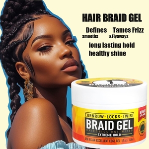 Gel texturisant pour tresses, bio, extra fort, pour extensions de cheveux et cheveux bouclés, de haute qualité, tout neuf - Product Image 3