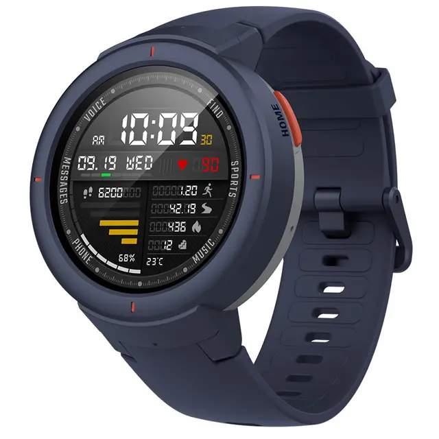 Amazfit Verge English Version Smartwatch 1.3-inch AMOLED Screen Dial & Answer Calls Alexa GPS Smart Watch