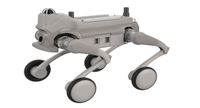 Robot chien quadrupède, robot d'inspection industrielle, robot chien de patrouille autonome, robot chien intelligent à quatre pattes