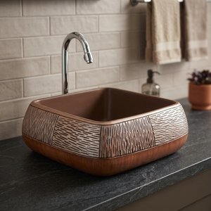 Meilleur ensemble de meubles de salle de bain modernes en porcelaine de qualité AA, lavabo rectangulaire en céramique artistique à poser, pour usage hospitalier - Product Image 5