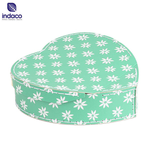 Caja de Cartón Retro en Forma de Corazón, Estuche Portátil, Caja de Dulces para Niños y Caja de Papel - Product Image 2