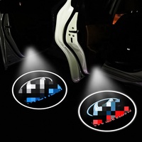 Lampe projecteur LED sans fil avec logo personnalisé lumière de bienvenue laser avertissement de porte de voiture nouvel état accessoires de voiture décoratifs intérieurs