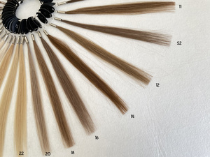 Espositore all'ingrosso di 32 colori per <span class=keywords><strong>capelli</strong></span>, anello campionario per <span class=keywords><strong>capelli</strong></span> umani, cartella colori per <span class=keywords><strong>capelli</strong></span> Remy - Product Image 4