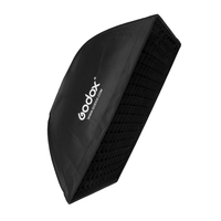 Godox 24 x 35 pouces (60 x 90 cm) Softbox Studio Photo Réflecteur Grille Softbox Diffuseur pour Monture Bowens Éclairage Photographique