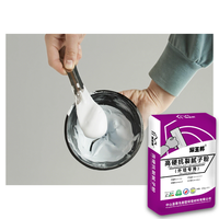 Poudre de mastic de peinture de rendu de ciment de plâtre de mur extérieur imperméable à base d'acrylique pour l'application de brosse