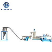 Extrudeuse à double vis pour granulés de semelles en PVC/TPR/SBS |   Ligne de granulation de mélanges polymères