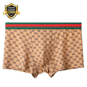 <span class=keywords><strong>Boxer</strong></span> da <span class=keywords><strong>Uomo</strong></span> Personalizzati in Morbido Cotone Traspirante con Stampa a Scacchi e Fascia a Righe Rosse e Verdi - Product Image 1