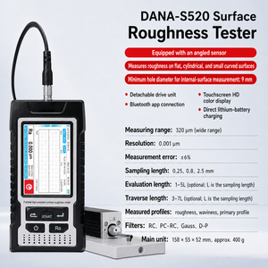 DANA S520 High Accuracy Surface Roughness Tester Portable Meter for Metal and Non Metal Workpieces IP55 - Product Image 2