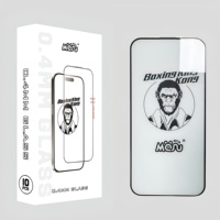 Protection d'écran en verre Gorilla 3D HD 9H Grade AAA Super Clair Installation rapide et facile Durable Film de 6,9 pouces pour 17 Pro Max
