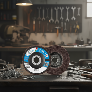 Disque à lamelles Riflex Specialty Alu 115 mm sans fer pour ponçage du métal - Product Image 2