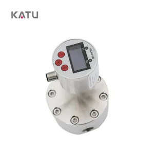 KATU FM500 डिजिटल स्टेनलेस स्टील फ्लो सेंसर हाइड्रोलिक तेल फ्लो मीटर गियर फ्लो मीटर