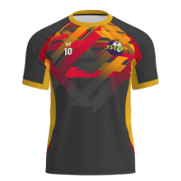 Ystar Venta al por Mayor de Fábrica de Alta Calidad, Jersey de Fútbol Personalizado con Logotipo para Hombre, Jersey de Fútbol Sublimado Personalizado