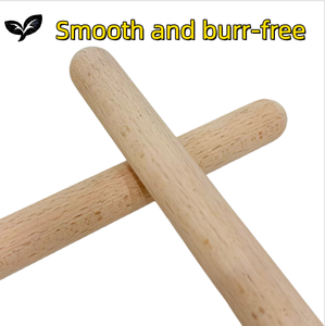 Professional Percussion Wooden <strong>Drumsticks</strong> Rhythm Sticks Wholesale 8-inch - Product Image 1