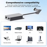 Adaptateur Ethernet pour Starlink Gen2, adaptateur réseau USB Gigabit double port RJ45, adaptateur d'extension