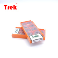 OKE WNMG080404 OMM OP1215 Plaquettes de tournage en carbure pour tournage CNC, pointes de coupe pour acier au carbone, semi-finissage, outil de coupe CNC