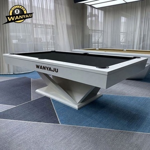 Table de <span class=keywords><strong>billard</strong></span> et de tennis de table professionnelle de luxe en bois massif et ardoise avec plateau de salle à manger/tennis de table, durable pour usage intérieur - Product Image 6