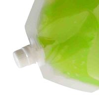 Portable pliant sac à eau liquide extérieur Transparent bière boire lait jus boisson clair sac en plastique Portable bec pochette