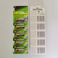 Precio al por Mayor y Soporte OEM, Batería GP de Alto Rendimiento 23A 27A 12V, Batería Alcalina para Control Remoto