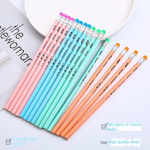 Sáng Tạo Macaron Hb Tam Giác Bút Chì Dễ Thương Thư Pháp Graffiti Sơn Bút Thiết Lập Cho Sinh Viên Và Trẻ Em Bán Buôn Văn Phòng Phẩm - Product Image 2