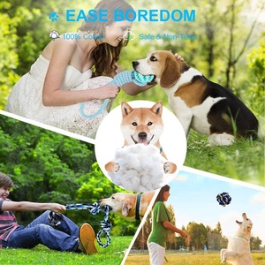 Köpek oyuncağı çiğnemek oyuncak setleri sert köpek oyuncak yıkılmaz Tug-of-savaşı sıkıntı diş temizleme diş bakımı stres giderici oyuncaklar - Product Image 4