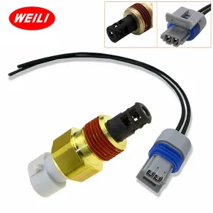 Sensor de temperatura de admisión de aire para Chevrolet IAT, accesorio con conector hembra de 2 vías, 25036751, 25037225, 25037334