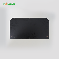 Panneau solaire PERC PET anti-rayures personnalisé 408,4*200,8 mm, traitement de surface non standard pour une durabilité extérieure et une haute efficacité