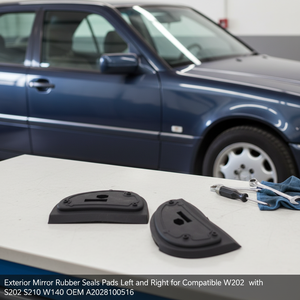 Exterior Mirror <b>Rubber</b> Seals Pads Left and Right for Compatible with Mercedes W202 S202 S210 W140 OEM A2028100516 - Product Image 3