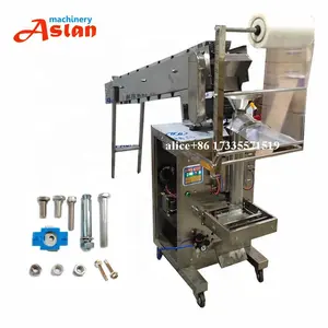 manual feeding furniture spare parts filling packing machine/auto parts counting bag sealing machine