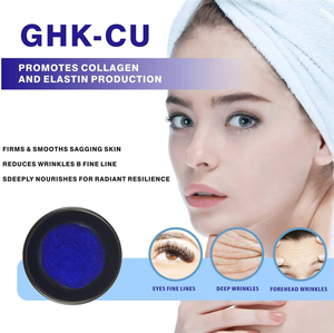 Prezzo all'ingrosso GHK CU Prezatide Peptide di Acetato di Rame GHK-CU Polvere Tripeptide di Rame-1 - Product Image 2