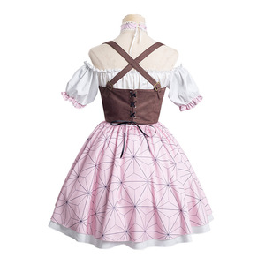 ชุดคอสเพลย์อนิเมะ Aboutcos คันโรจิ มิตสึริ ชุดแม่บ้านหูแมว โลลิต้า ชุดกิโมโน สำหรับงานฮาโลวีนและงานคาร์นิวัล - Product Image 5