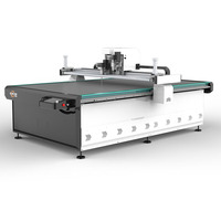 Plotter de corte de cartón CNC plano para papel corrugado cartón de nido de abeja