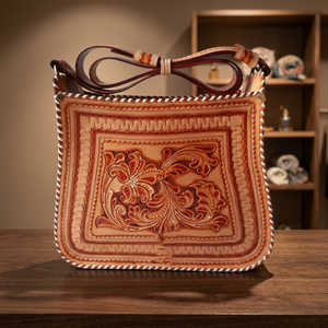 Impresionante Bolso de Mano para Mujer, Diseño Personalizado, Bolso de Cuero Genuino con Cierre de Cremallera, Impermeable, Ligero, para el Día de San Valentín - Product Image 3