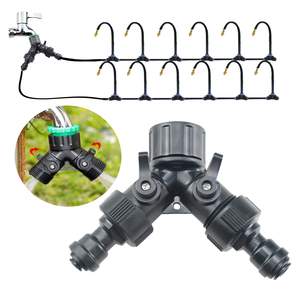 Water <strong>Pipe</strong> Two-way Ball Valve Garden <strong>Hose</strong> <strong>Splitter</strong> 3/4" 2 Way Plastic Water <strong>Hose</strong> <strong>Splitter</strong> for Landscaping Gardening Irrigation - Product Image 3