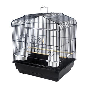 Kleine, eenvoudige metalen vogelkooi, ijzeren vogelnest, ademend, stevig patroon voor spreeuw, tijgerhuid, parkiet, verpakt in doos - Product Image 2