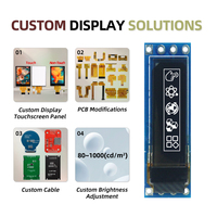 Módulo de Pantalla OLED Blanca de 0.69 Pulgadas GME9616-10, IC SSD1315, Resolución 96x16, Interfaz I2C, Conector de 4 Pines