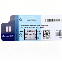 Etiqueta de Activación Global para Windows Server 2019 Standard, 100% de Activación en Línea, 16/24/48 Núcleos, Clave de Datos 2019, Envío Rápido