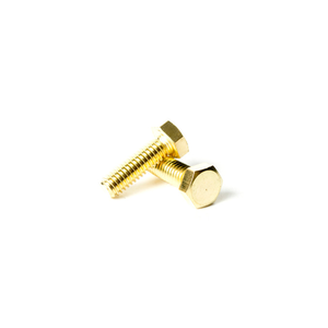 Brass Cheese Head <b>Screws</b> with Nickel Plated High Performance Fasteners for Electrical Fittings and Hardware Use - Product Image 2