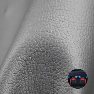 汽车麂皮设计师印花人造革卷束合成革超细纤维素食革