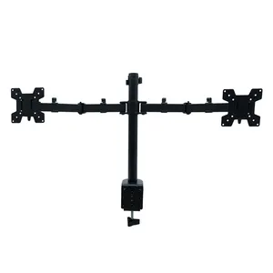 New Design Vesa 100 To 100mm LCD LED Monitor Arms Stand Double Screen Display TV Mount For 15-40 Inches