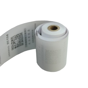 Rouleau de papier thermique pour supermarché, épicerie, taille 80x80 mm, simple couche, haute qualité / certifié ISO 9001, 100% pur, caisses enregistreuses - Product Image 6