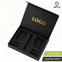GOTOP Aanpasbare Recyclebare Golfkartonnen Map met Embossing, UV-coating en Matte Laminatie voor Bedrijfs- en Kantoorgebruik