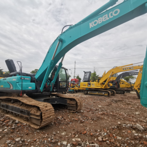 รถขุดไฮดรอลิก Kobelco SK350 มือสอง ชั่วโมงการใช้งานน้อย ประสิทธิภาพสูง เครื่องจักรก่อสร้างหนัก มีสินค้าในสต็อก - Product Image 1