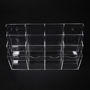 Tùy Chỉnh Đa Tầng Và Cột <span class=keywords><strong>Acrylic</strong></span> Đa Tài Liệu Tập Tin Thẻ Giấy Đánh Dấu Bút Tờ Rơi Hiển Thị Logo In Ấn - Product Image 3