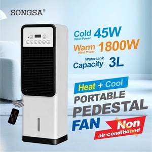 Mini <span class=keywords><strong>Aire</strong></span> Acondicionado y Calefactor Portátil, Enfriador de <span class=keywords><strong>Aire</strong></span> <span class=keywords><strong>Evaporativo</strong></span>, Ventilador Eléctrico de Calefacción y Refrigeración - Product Image 1