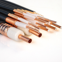Câble coaxial Super Flex 50 ohms pour la communication Prix d'usine 1/2 "3/8" 7/8 "1-1/4" Câble d'alimentation RF LSZH différentes tailles