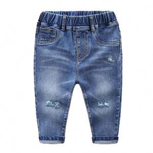 2018 Cheap Kids Children Boys Trousers <strong>Pants</strong> Wholesale Child Denim Dress Indonesia <strong>UK</strong> African Suits Cotton Jeans - Product Image 3