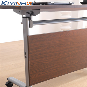 สตูดิโอบันทึกข้อมูลตามหลักสรีรศาสตร์แบบพับได้ โต๊ะเล็ก ท็อปความสูงปรับได้ แล็ปท็อปแบบพกพาประสาทสัมผัส โต๊ะพับได้ - Product Image 1